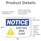 Signmission Safety Culture Sign, 14 in Width, Vinyl Decal, Rectangle OS-2PACK-NS-D-1014-L-15871 - alternate 3